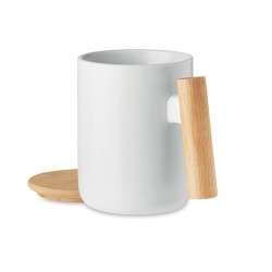 Mug en porcelaine personnalisé 380 ml - MAJEST Matières : porcelaine Couleurs : blanc 2