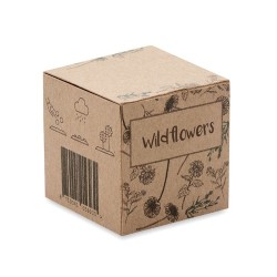 Boule Éco-responsable de Graines de Fleurs Sauvages - BOMBI Couleurs : beige cadeau entreprise pas cher