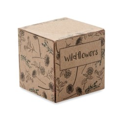 Boule Éco-responsable de Graines de Fleurs Sauvages - BOMBI Couleurs : beige goodies publicitaire événementiel