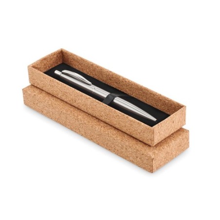 Stylo Éco-responsable Personnalisé en Acier Inox Recyclé - GRAZ Matières : papier Couleurs : argenté mat