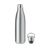 Bouteille isotherme double paroi 500ml personnalisée ARCTIC - Cadeau publicitaire Matières : acier inoxydable Couleurs : argenté