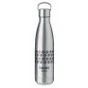 Bouteille isotherme double paroi 500ml personnalisée ARCTIC - Cadeau publicitaire Matières : acier inoxydable Couleurs : argenté