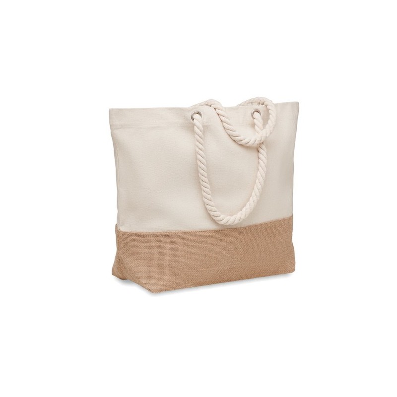 Sac de plage personnalisable en toile 280 g/m PANTAI Matières : coton Couleurs : beige