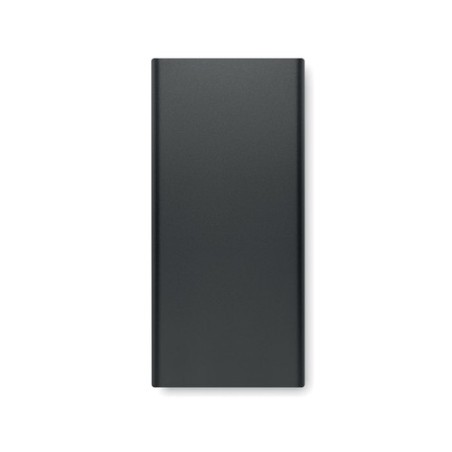 Powerbank Personnalisée Économique 10000 mAh Ultra-Puissant POWERFLAT 8 C Couleurs : noir goodies publicitaire événementiel