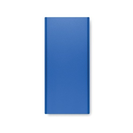 Powerbank Personnalisée Économique 10000 mAh Ultra-Puissant POWERFLAT 8 C Couleurs : bleu royal marquage laser ultra précis