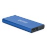 Powerbank Personnalisée Économique 10000 mAh Ultra-Puissant POWERFLAT 8 C Couleurs : bleu royal personnalisation rapide en Franc