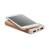 Powerbank Éco-responsable Personnalisée 10000mAh à Charge Rapide RALIA Couleurs : beige personnalisable avec votre logo