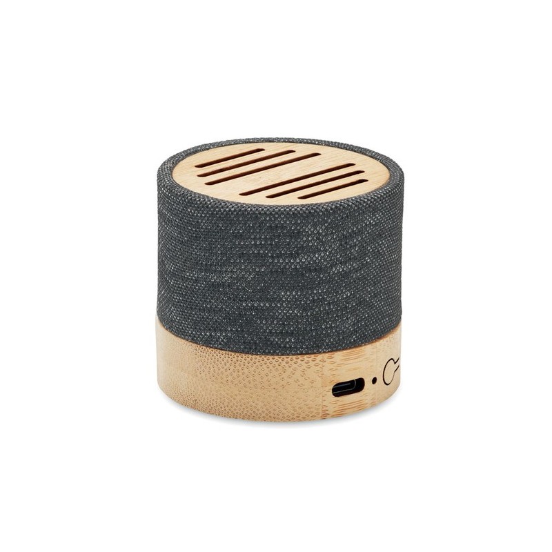 Haut-parleur Bambou RPET BOOL - Écologique et Design