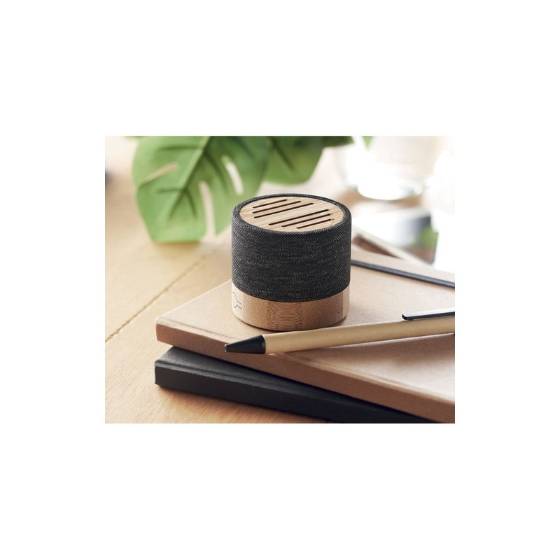 Haut-parleur Bambou RPET BOOL - Écologique et Design