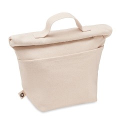 Sac Isotherme Éco-responsable en Coton Recyclé Personnalisé - RECOBA Matières : coton recyclé Couleurs : beige