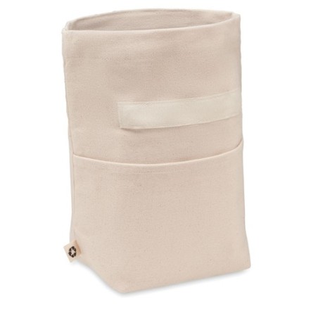 Sac Isotherme Éco-responsable en Coton Recyclé Personnalisé - RECOBA Matières : coton recyclé Couleurs : beige cadeau entreprise