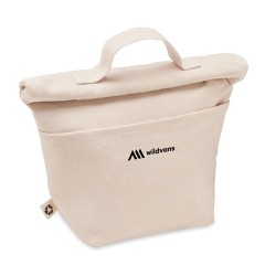 Sac Isotherme Éco-responsable en Coton Recyclé Personnalisé - RECOBA Matières : coton recyclé Couleurs : beige goodies publicita