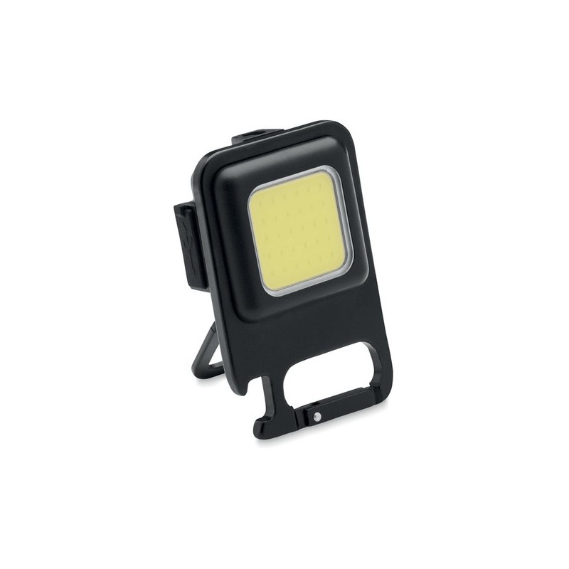Lampe Multifonctionnelle Pratique et Puissante COB - BOC Matières : aluminium Couleurs : noir