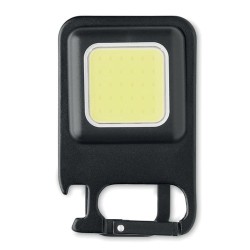 Lampe Multifonctionnelle Pratique et Puissante COB - BOC Matières : aluminium Couleurs : noir cadeau entreprise pas cher