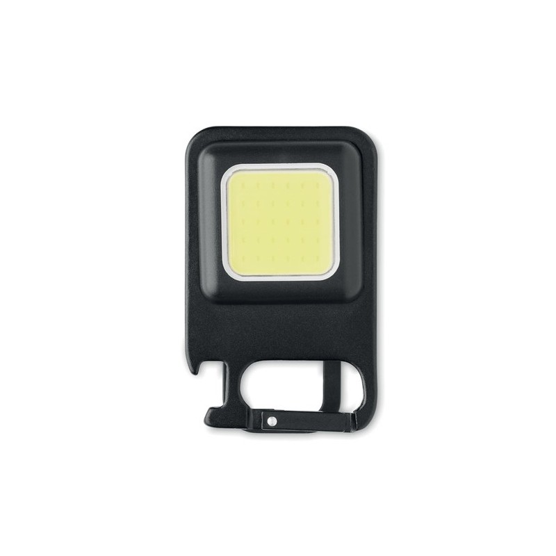 Lampe Multifonctionnelle Pratique et Puissante COB - BOC Matières : aluminium Couleurs : noir cadeau entreprise pas cher