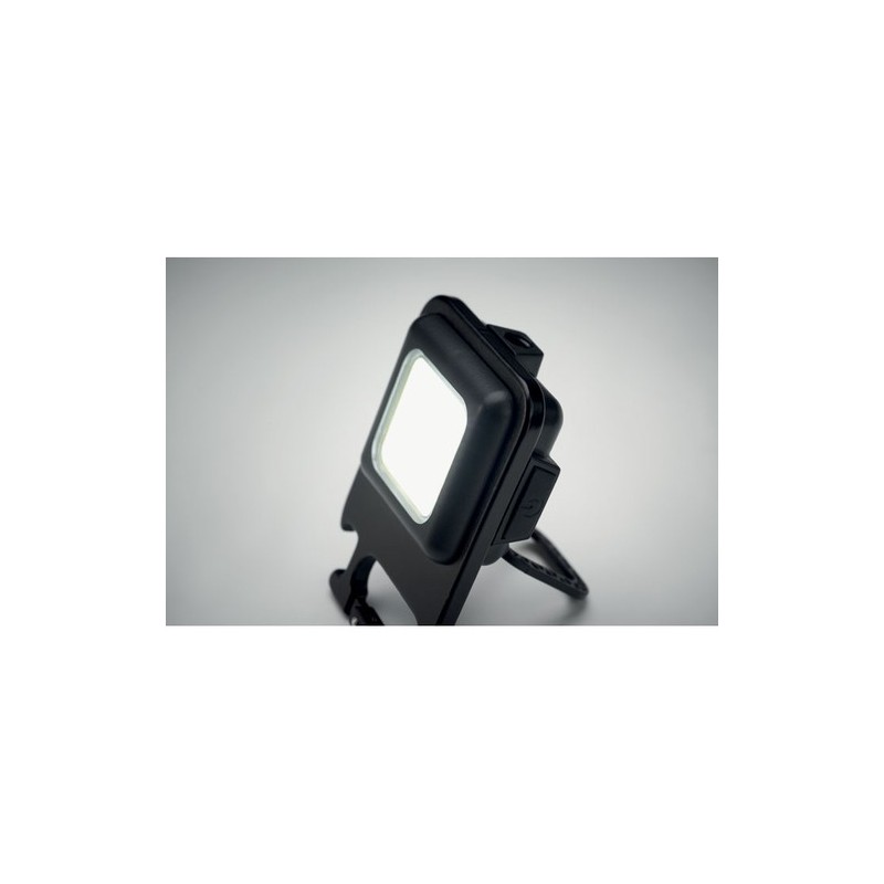 Lampe Multifonctionnelle Pratique et Puissante COB - BOC Matières : aluminium Couleurs : noir impression haute définition