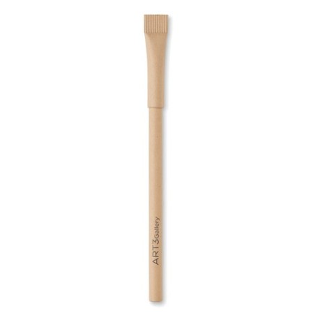 Stylo Écoresponsable Longue Durée sans Encre - ARTLESS Matières : papier recyclé Couleurs : beige personnalisable avec votre log