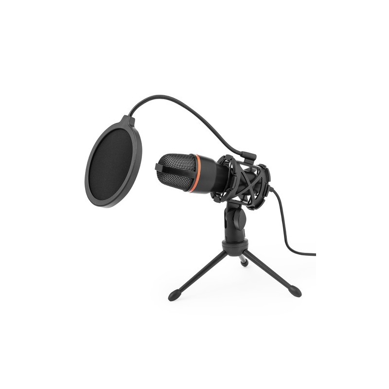 Microphone à Condensateur Exceptionnel Personnalisé Densha Couleurs : noir