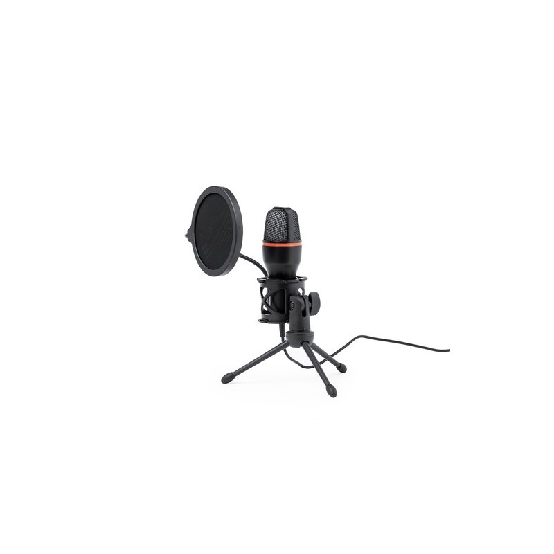 Microphone à Condensateur Exceptionnel Personnalisé Densha Couleurs : noir personnalisable avec votre logo