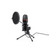 Microphone à Condensateur Exceptionnel Personnalisé Densha Couleurs : noir personnalisable avec votre logo