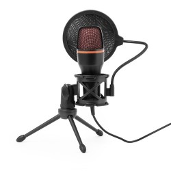 Microphone à Condensateur Exceptionnel Personnalisé Densha Couleurs : noir goodies publicitaire événementiel