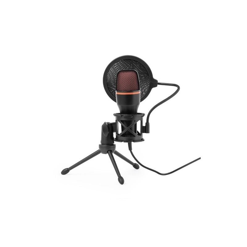 Microphone à Condensateur Exceptionnel Personnalisé Densha Couleurs : noir goodies publicitaire événementiel