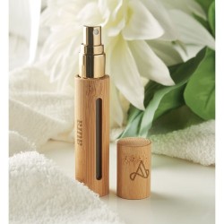 Atomiseur de parfum personnalisé élégant et pratique 10 ml - MIZER Matières : bambou Couleurs : bois goodies publicitaire événem