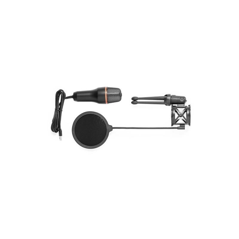 Microphone à Condensateur Exceptionnel Personnalisé Densha Couleurs : noir impression haute définition