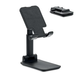 Support Téléphone Pliable en ABS Personnalisé FLOB Matières : ABS Couleurs : noir