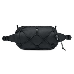 Sac Banane Éco-responsable Personnalisé 600D RPET - BROTT Matières : PET recyclé Couleurs : noir 2