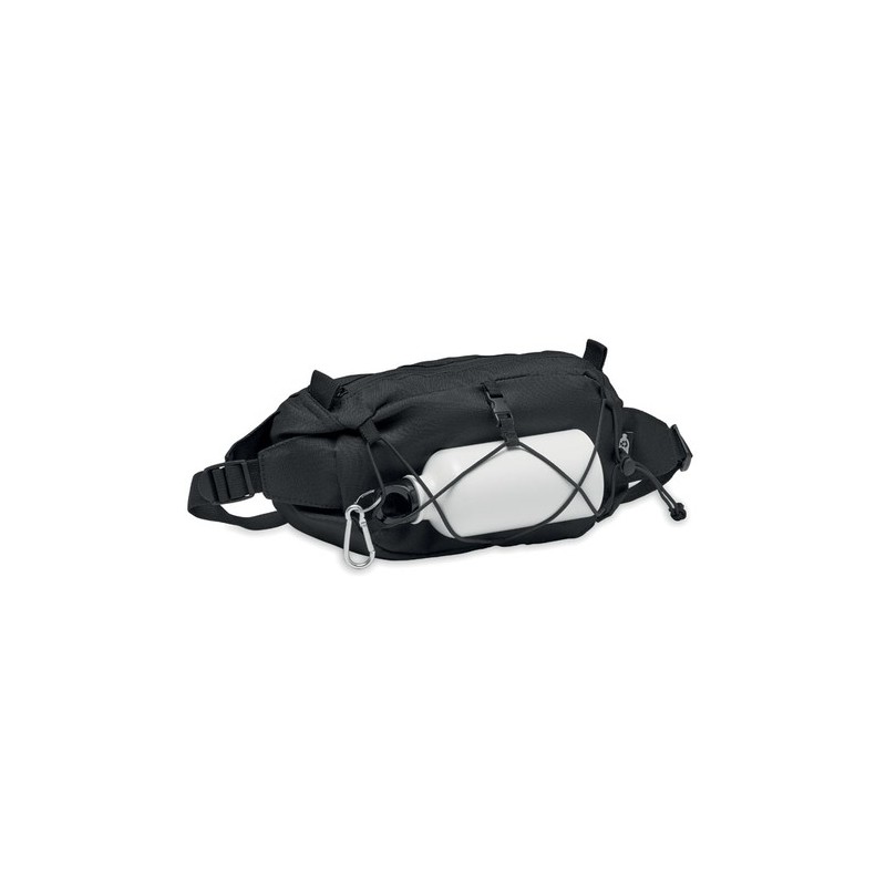 Sac Banane Éco-responsable Personnalisé 600D RPET - BROTT Matières : PET recyclé Couleurs : noir cadeau entreprise pas cher