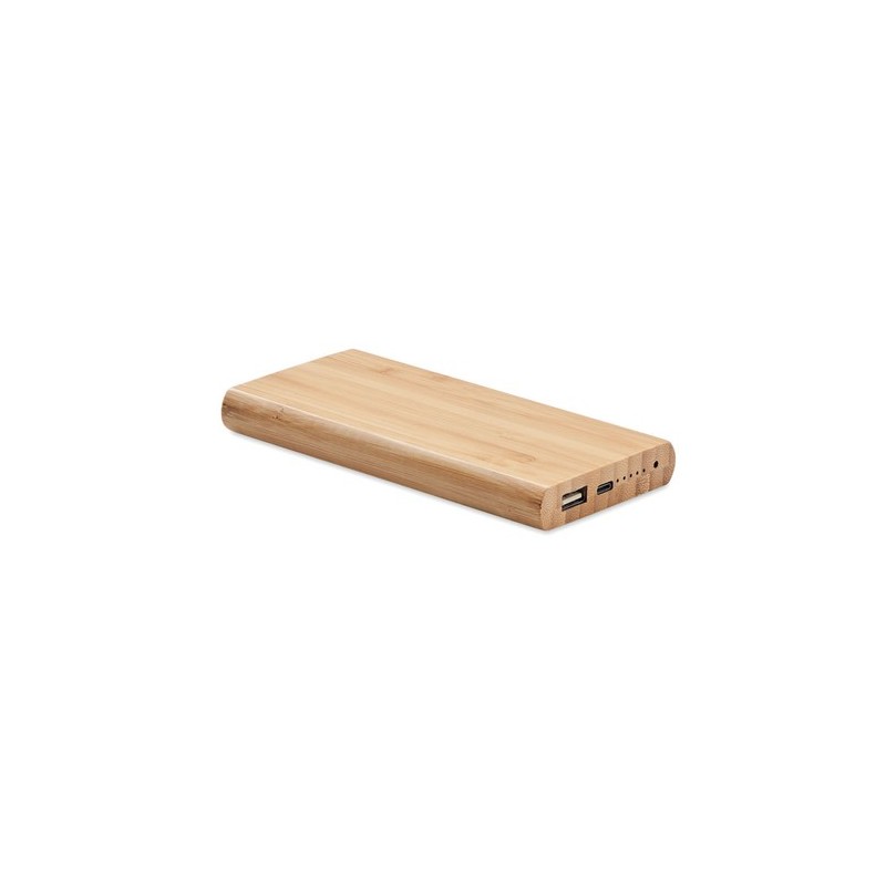 Powerbank Personnalisé 6000 mAh - ARENA C Couleurs : bois