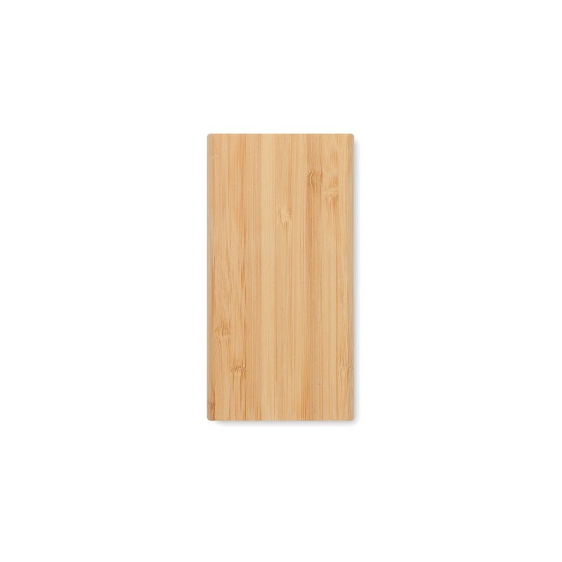 Powerbank Personnalisé 6000 mAh - ARENA C Couleurs : bois personnalisable avec votre logo