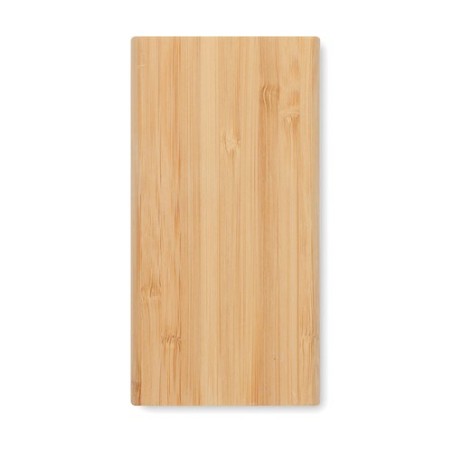 Powerbank Personnalisé 6000 mAh - ARENA C Couleurs : bois personnalisable avec votre logo