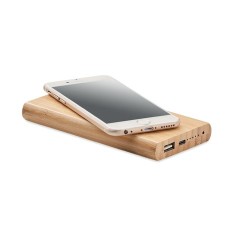 Powerbank Personnalisé 6000 mAh - ARENA C Couleurs : bois cadeau entreprise pas cher