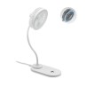 Ventilateur de Bureau Pratique et Éclairant - VIENTO Matières : ABS Couleurs : blanc