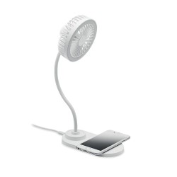 Ventilateur de Bureau Pratique et Éclairant - VIENTO Matières : ABS Couleurs : blanc 2