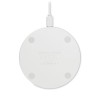 Chargeur sans fil  en verre 10W - RESS Matières : verre Couleurs : blanc objet promotionnel éco-responsable