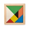 Puzzle en bois personnalisé Tangram - Idéal cadeau Matières : bois Couleurs : bois cadeau entreprise pas cher