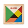 Puzzle en bois personnalisé Tangram - Idéal cadeau Matières : bois Couleurs : bois goodies publicitaire événementiel