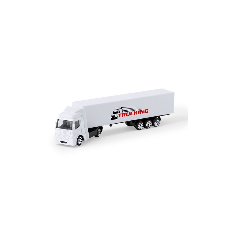 Maquette Miniature Élégante Personnalisée de Truck pas cher Matières : ABS Couleurs : blanc personnalisable avec votre logo