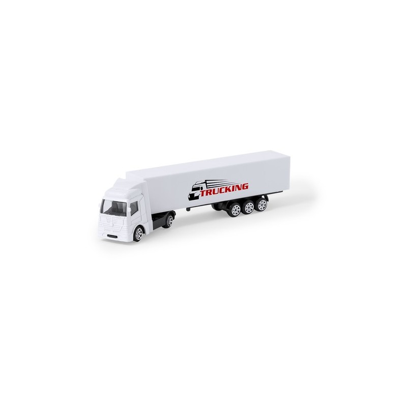 Maquette Miniature Élégante Personnalisée de Truck pas cher Matières : ABS Couleurs : blanc cadeau entreprise pas cher
