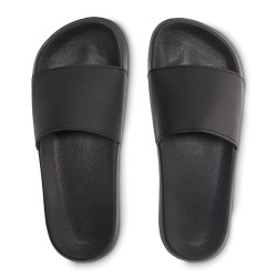 Claquettes Antidérapantes Personnalisées 44/45 - KOLAM Matières : EVA Couleurs : noir cadeau collaborateur premium