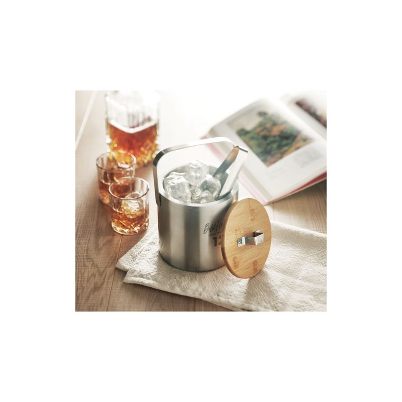 Seau à glace KOKKOLA 1.2L : Élégance et Praticité