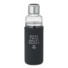 Bouteille à Rappel en Verre Personnalisée - INDER Matières : borosilicate Couleurs : noir cadeau entreprise pas cher
