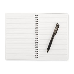 Carnet A5 Effaçable Personnalisé - NOBUUK Matières : papier Couleurs : noir 2
