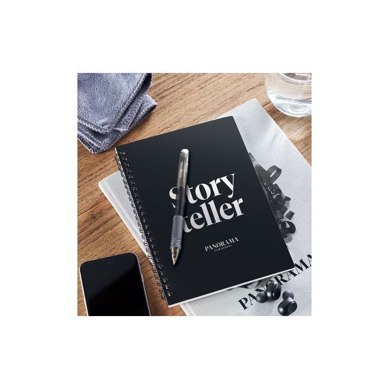 Carnet A5 Effaçable Personnalisé - NOBUUK Matières : papier Couleurs : noir goodies publicitaire événementiel