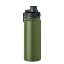 Bouteille isolée double paroi 500 ml personnalisée - MILI Matières : acier inoxydable Couleurs : vert foncé