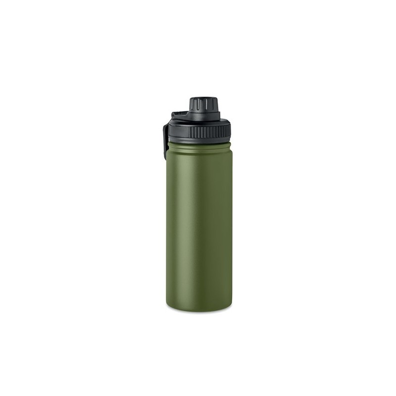 Bouteille isolée double paroi 500 ml personnalisée - MILI Matières : acier inoxydable Couleurs : vert foncé