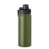 Bouteille isolée double paroi 500 ml personnalisée - MILI Matières : acier inoxydable Couleurs : vert foncé